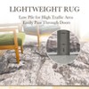 Area Rugs for Living Room, Modern Abstract Rug Soft Non-Slip Stain Resistant Carpets - 4 of 4