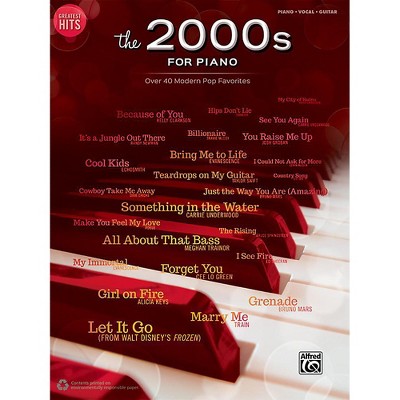 Alfred Greatest Hits: The 2000s for Piano - Piano/Vocal/Guitar Songbook