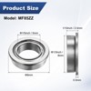 Unique Bargains Durable Chrome Steel Flanged Ball Bearing 20 5mm x 8mm x 2.5mm - 3 of 4