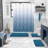 BAGOKIE 3-Piece Memory Foam Bath Mat Set - 2 of 4