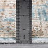 Acekool 9x12 Washable Boho Vintage Medallion Area Rug, Non-Slip, Stain Resistant, Non-Shedding Carpet for Living Room, Bedroom, Office - 4 of 4
