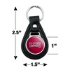 Loyola Marymount University Primary Logo Black Leather Keychain - 2 of 4
