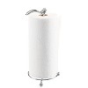 iDESIGN Classico Swivel Paper Towel Holder for Kitchen Countertop Chrome: Metal, Hand Wash, 13" Height, Silver - 2 of 4