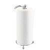 iDESIGN Classico Swivel Paper Towel Holder for Kitchen Countertop Chrome: Metal, Hand Wash, 13" Height, Silver - image 2 of 4