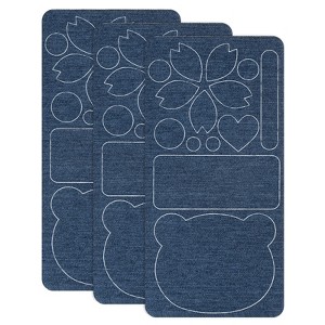 Unique Bargains Durable Waterproof Self-Adhesive Lightweight Repair Patches 3 Pcs - 1 of 4