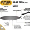 Hawkins Futura 13" Non stick Flat Dosa Tava Griddle: Anodized Aluminum, Gas Compatible, Hand Wash, 1-Year Warranty - 2 of 4