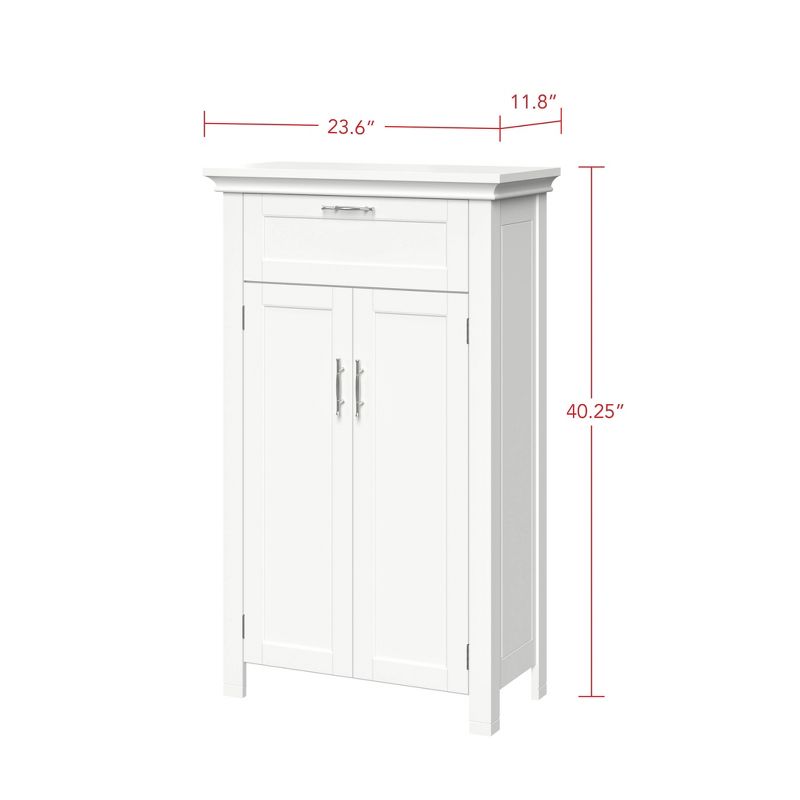 Somerset Free Standing Cabinet with Two Doors and Drawer - RiverRidge Home, 5 of 20