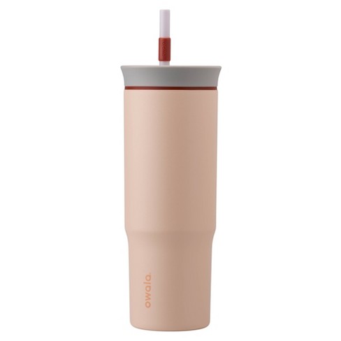 Reduce 20oz Aspen Vacuum Insulated Stainless Steel Glass Tumbler with Lid  and Straw Sand