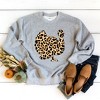 Simply Sage Market Women's Graphic Sweatshirt Leopard Turkey - 3 of 4