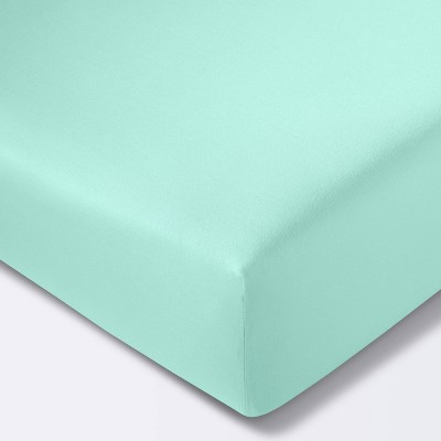 Fitted Crib Sheet Solid - Cloud Island™ Mint