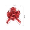 Unique Bargains Large Pull Bow Metallic Gift Wrapping Ribbon for Wedding 12 Pcs - 2 of 4