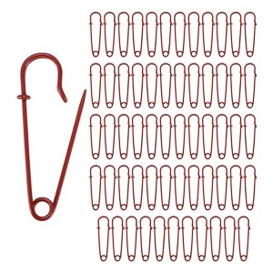 Unique Bargains Spring Lock Blanket Bulk Pins Fashion Clothes Sewing 60 Pcs - 1 of 4