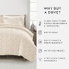 Paisley, Damask & Soft Farmhouse Prints 3PC Duvet Cover & Shams Set, Ultra Soft, Easy Care - Becky Cameron - 3 of 4