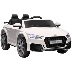 Aosom 6V Kids Electric Ride On Car, Licensed Audi TT RS with Seat and Remote Control, Horn, Music, MP3, for Kids 3-6 Years Old - 1 of 4