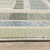 Oriental Weavers Atlas 752E0 Blue/ Green Indoor Area Rug - 2'6" x 12' - 3 of 4