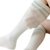 Anna-Kaci 3-Pack Women's Over the Knee Sport Socks with Breathable Mesh Knit and Non-Slip Calf Support - 3 of 4