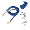 Unique Bargains Pearl Braiding Woven Rope Belt 1 Pc - 4 of 4