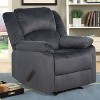 Pasadena Manual Recliner Gray - Relax-a-lounger: Overstuffed ...