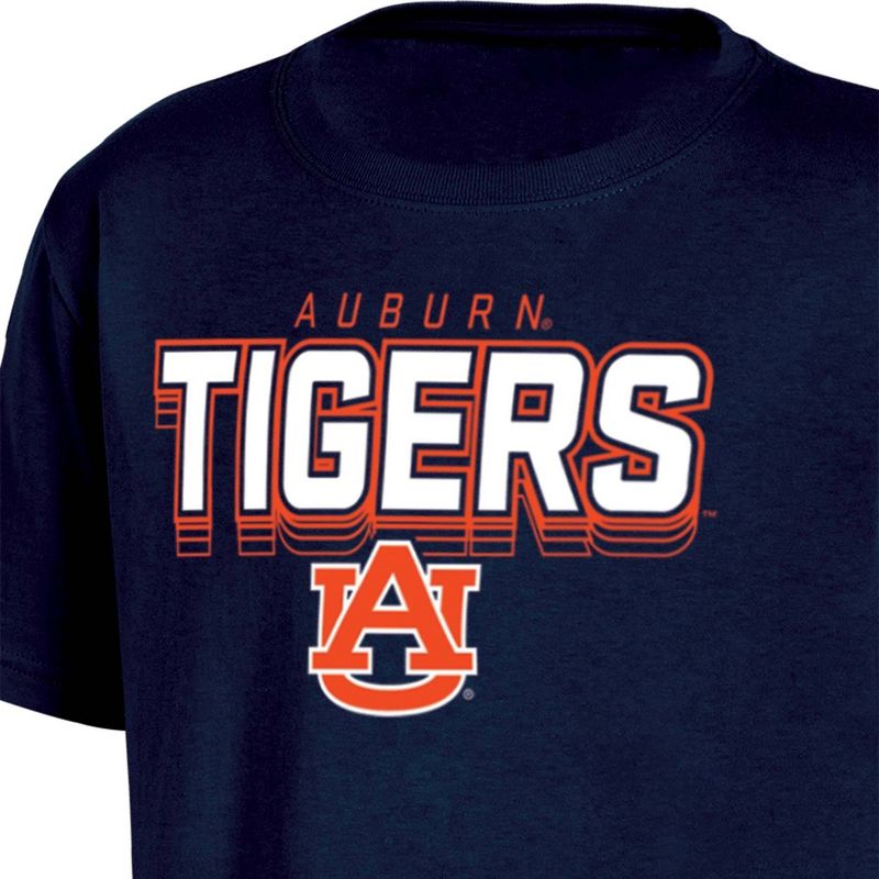 NCAA Auburn Tigers Boys&#39; Core T-Shirt, 3 of 4