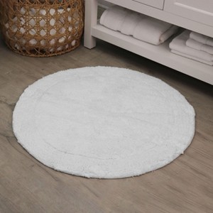 Waterford Collection Cotton Tufted Bath Rug - Home Weavers - 1 of 4