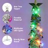 Joyfy 5ft Pop Up Christmas Tree, Collapsible Tinsel Christmas Tree Decorations with Lights and Ball Ornaments, Xmas Decorations Indoor Outdoor - 2 of 4