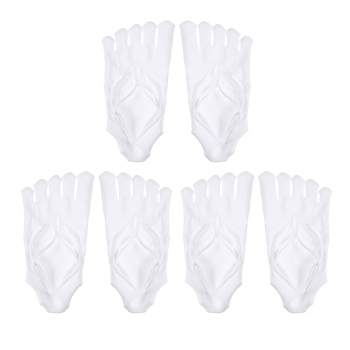 Unique Bargains Invisible Five Fingers Socks Breathable Soft Fashion No Show Socks for Women 3 Pairs