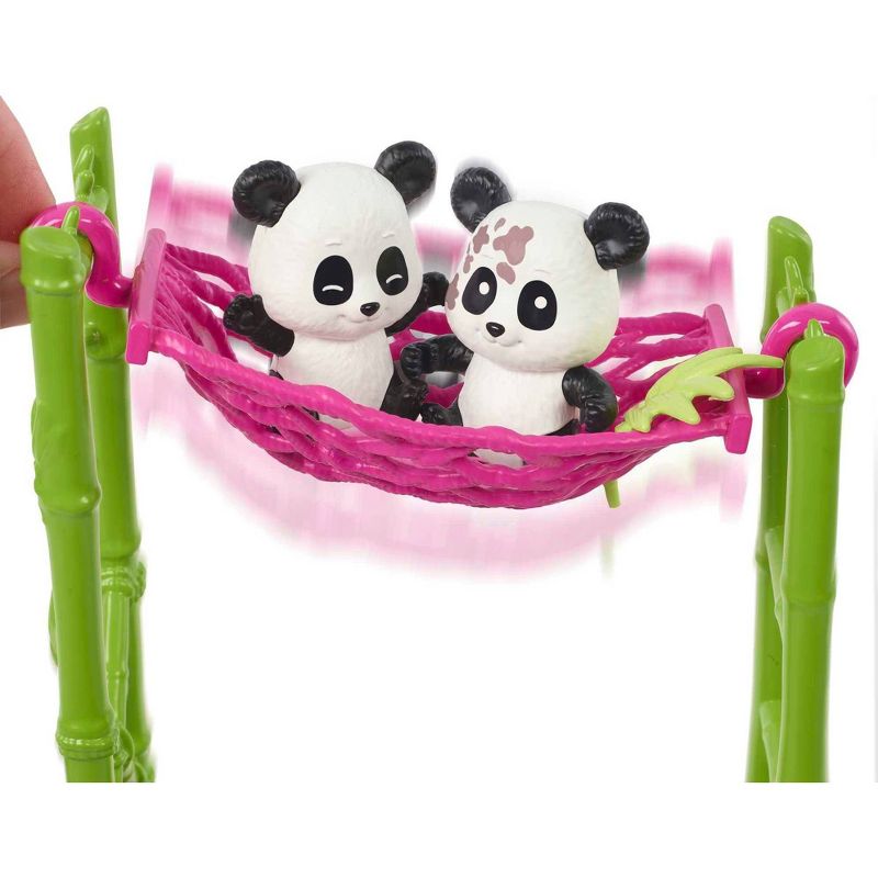 Barbie Panda Care and Rescue Playset with Color-Change and 20+ pc, 4 of 8