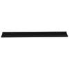 vidaXL Wall Shelves 4 pcs Black 45.3"x3.5"x1.2" - 4 of 4