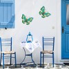 Northlight Green Metal Butterfly Outdoor Garden Wall Hanging - 12" - 2 of 4