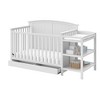 Storkcraft Steveston 4-in-1 Convertible Crib and Changer with Drawer - 2 of 4