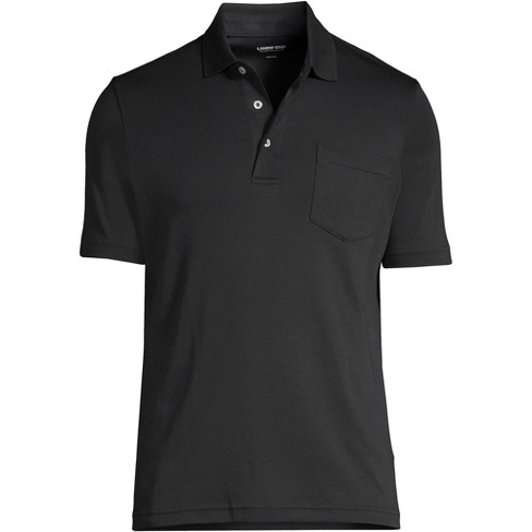 Men's Long Sleeve Super Soft Supima Polo Shirt