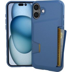 Smartish iPhone 16 Wallet Case - Wallet Slayer Vol 1 - Slim Grip Card Holder Cover - 1 of 4