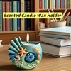 JDICTION Silicone Epoxy Resin Molds - Conch Shell Shaped Sea Animal Design, for Plaster/Wax Candle Holders & DIY Home Décor - 4 of 4