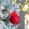 Whisen D3" Christmas Ball Ornaments, Glass Decorative Hanging Ball Christmas Tree Ornaments, Set of 12 - 2 of 4
