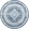 Unique Loom Kamala Washable Collection Area Rug - Medaillon - 2 of 4
