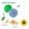 Empire DigiLabs Plastic Flower Swirl Hanging Decoration - 2 of 3