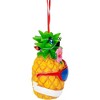 Kurt Adler Resin Ornament for Christmas Tree, Pineapple with Sunglasses - 2 of 3