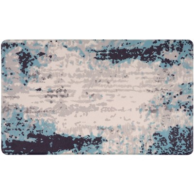 World Rug Gallery Contemporary Abstract Anti Fatigue Standing Mat