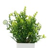 Unique Bargains Artificial Plants Sea Horse Grass Plant Plastic Green 2.64"x2.64"x8.66" 1 Pc - 4 of 4