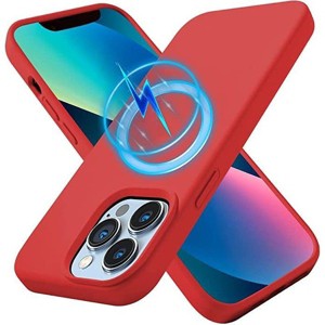 Entronix [Magnetic] Case Compatible with iPhone 12/12 Pro - Soft-Touch Liquid Silicone - 1 of 4