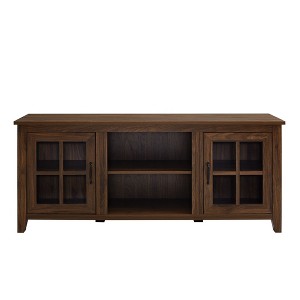 NicBex Modern Farmhouse Solid Wood TV Stand, Media Console TV Cabinet for Living Room - 1 of 4