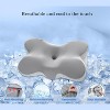 LISM Cervical Neck Pillow for Pain Relief Memory Foam Side Sleeper Pillow with Pillowcase - 3 of 4
