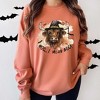 Simply Sage Market Women's  Garment Dyed Graphic Sweatshirt I Mean Boo Longhorn Cow - 2 of 4