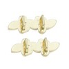 Unique Bargains Faux Pearl Candied Haws Shape Shoelace Charms 1 Pair - 4 of 4