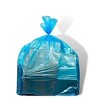 "Plasticplace 95-96 Gallon Recycling Bags, Blue (25 Count) - 3 of 3