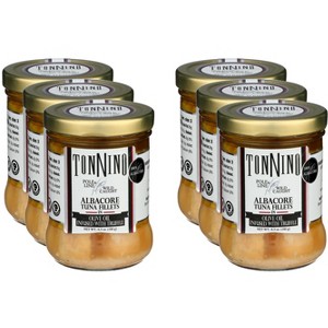 Tonnino Albacore Tuna Fillet with Truffle in Olive Oil - Case of 6 - 6.3 oz - 1 of 2