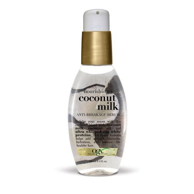 OGX Nourishing + Coconut Milk Anti-Breakage Serum Leave-In Hair Treatment - 4 fl oz