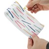 Unique Bargains Art Pattern Stationery Bag with Zipper for Teen Girls Boy Office Men Women Color Mixing - 4 of 4