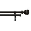 EXCLUSIVE HOME Napoleon Double Curtain Rod and Finial Set - 2 of 3
