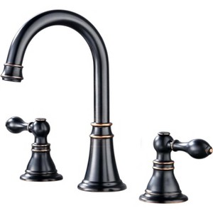 Mixxidea 3 Hole Two Handle Bathroom Faucet - 1 of 3